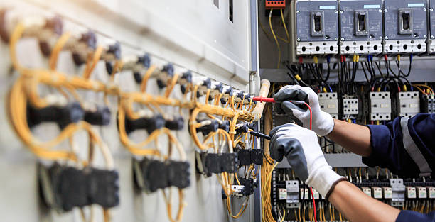 Professional Electrician technician working in St. Ann, MO